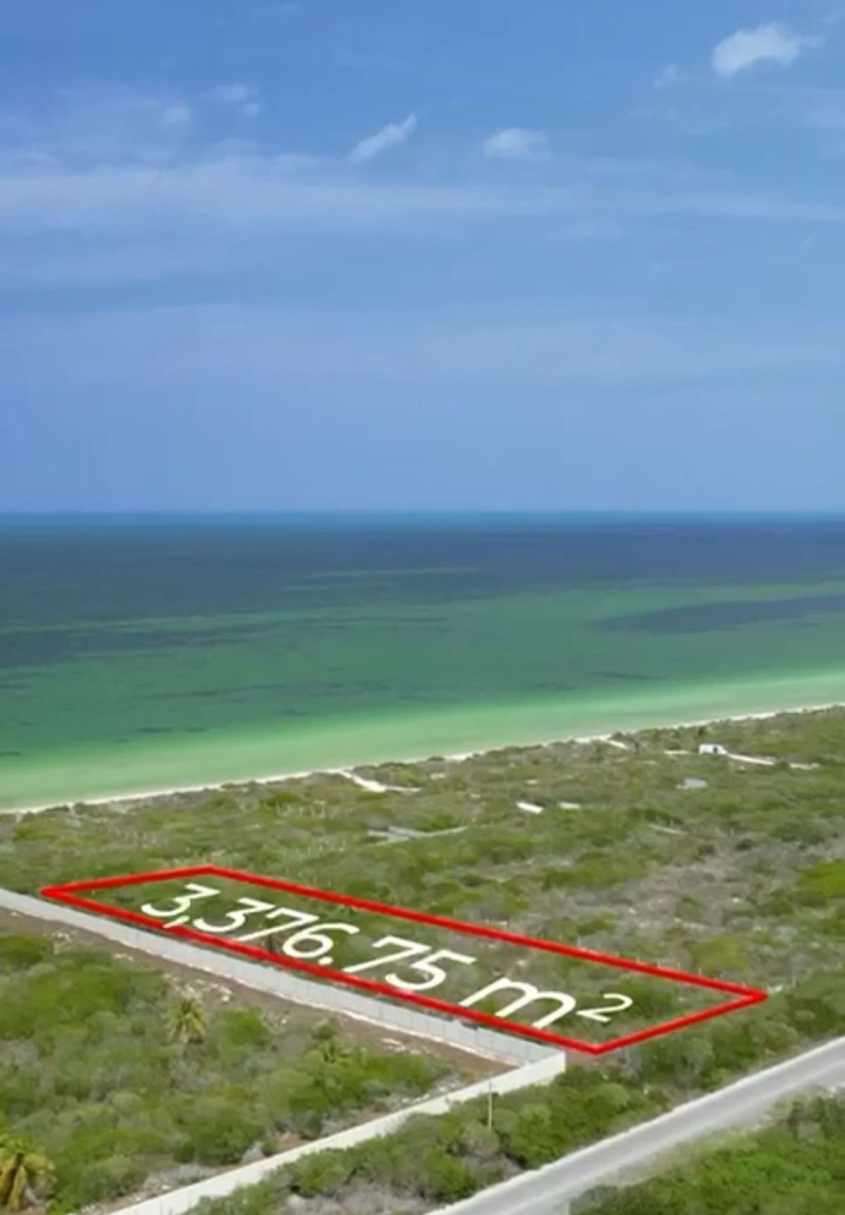 TERRENO EN TELCHAC PUERTO SEGUNDA FILA