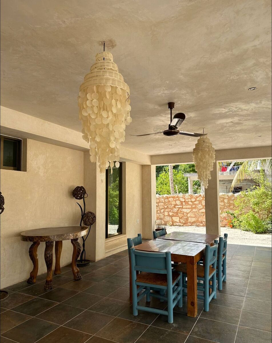 CASA  AMUEBLADA Y EQUIPADA EN TELCHAC PUERTO YUCATÁN