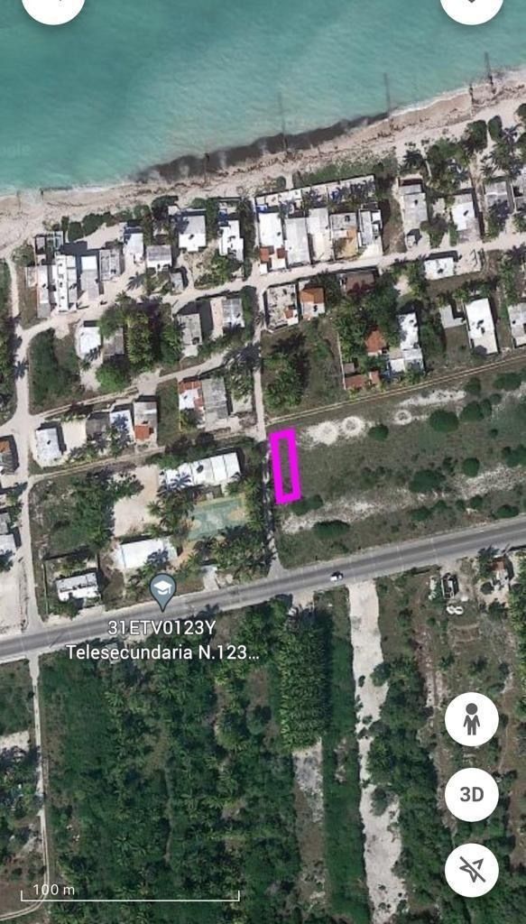 Terreno en segunda fila en Chuburna Puerto